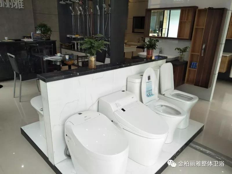 品牌实力再次UPDATE，金柏丽雅高端整体卫浴浙江开化专卖店试营业