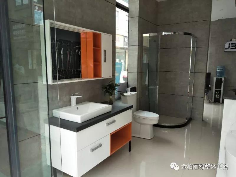 品牌实力再次UPDATE，金柏丽雅高端整体卫浴浙江开化专卖店试营业